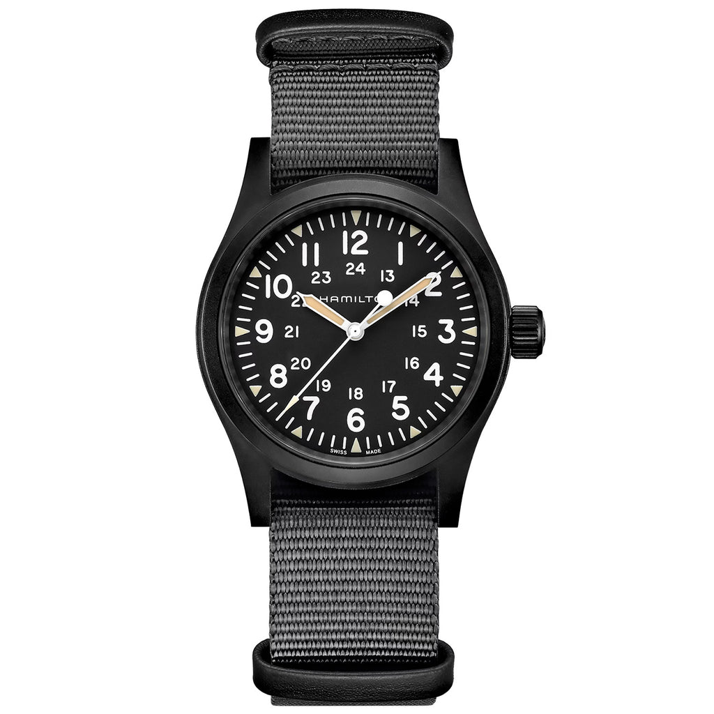 Hamilton - Khaki Field 38 mm Mechanical Black PVD Case - H69409930