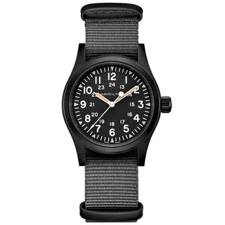 Hamilton - Khaki Field 38 mm Mechanical Black PVD Case - H69409930