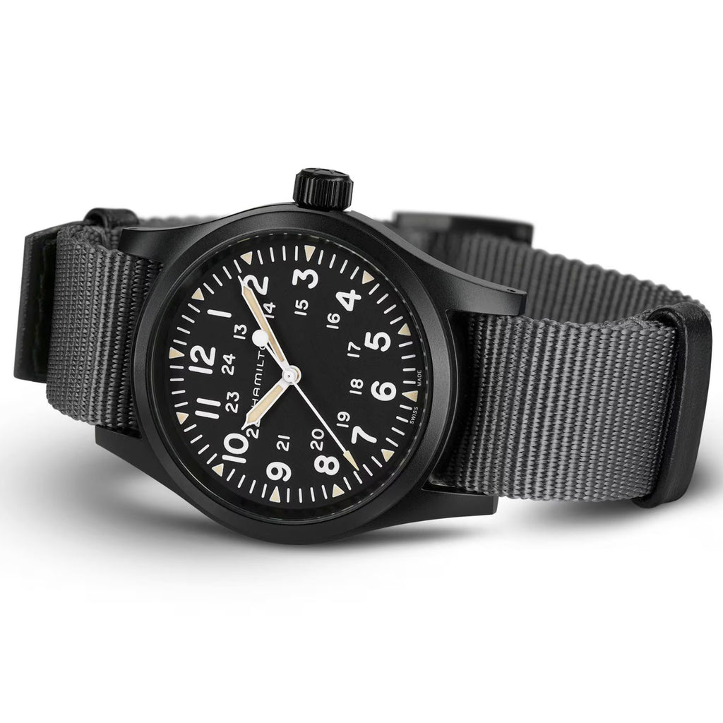 Hamilton - Khaki Field 38 mm Mechanical Black PVD Case - H69409930