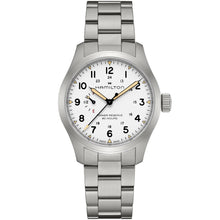Load image into Gallery viewer, Hamilton - Khaki Field 40 mm Power Reserve White Dial Bracelet - H69509110