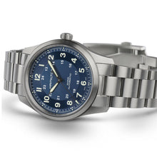 Load image into Gallery viewer, Hamilton - Khaki Field 38 mm Automatic Titanium Blue Dial Bracelet - H70205140