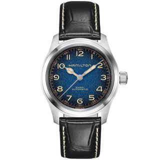 Hamilton - Khaki Field Murph 38 mm Blue Dial Leather Strap - H70405740