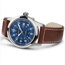 Load image into Gallery viewer, Hamilton - Khaki Field 42 mm Automatic Blue Dial Leather - H70605540