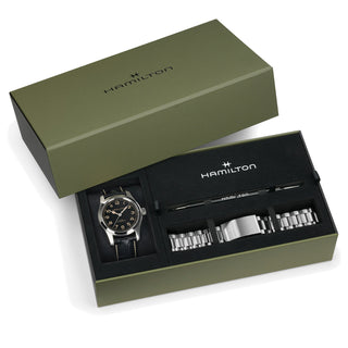 Hamilton - Khaki Field Murph 42 mm Automatic Bracelet Bundle - H70605732