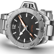 Load image into Gallery viewer, Hamilton - Khaki Navy 41 mm Frogman Automatic Stainless Case Black Dial - H77485130