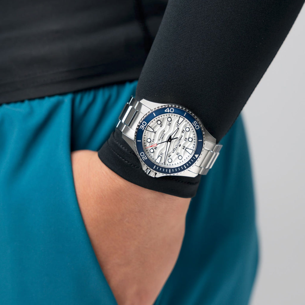 Hamilton - Khaki Navy 40 mm Scuba Automatic White Dial - H82425110