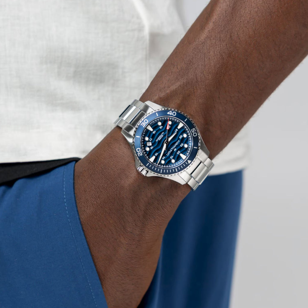 Hamilton - Khaki Navy 40 mm Scuba Automatic Blue Dial - H82425140