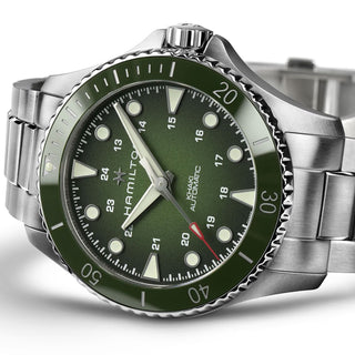 Hamilton - Khaki Navy 43 mm Scuba Automatic Deep Green Dial - H82525160