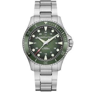 Hamilton - Khaki Navy 43 mm Scuba Automatic Deep Green Dial - H82525160