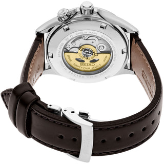 Seiko - Alpinist GMT Green Dial Leather Band - HBC007