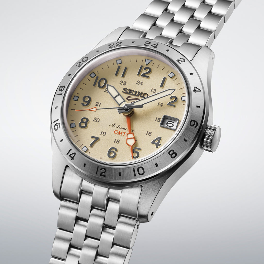 Seiko - Seiko 5 Sports Field GMT Textured Cream Dial - HDB002