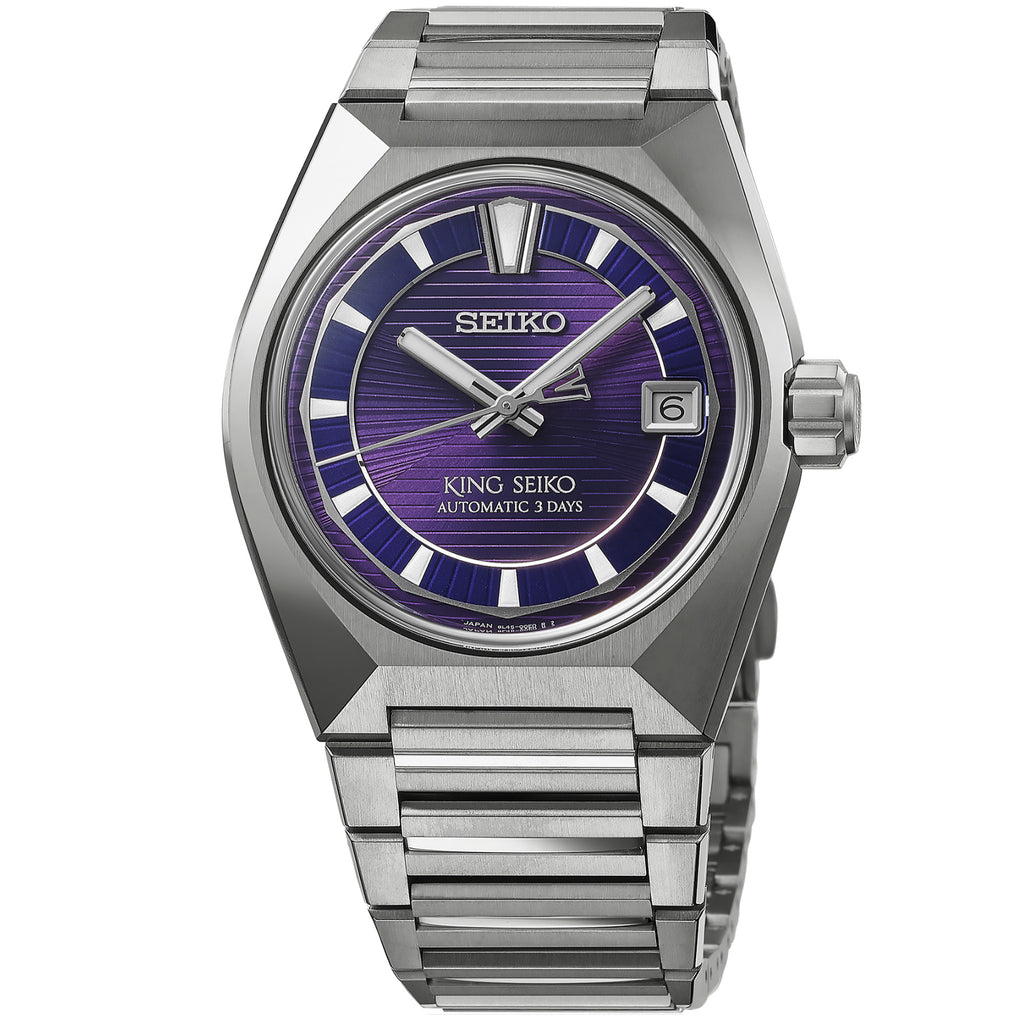 King Seiko - VANAC Titanium Case Violet Dial - HKF001