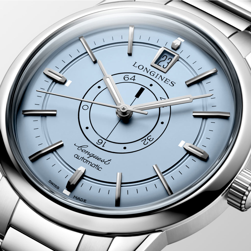 Longines - Heritage Conquest Central Power Reserve Blue Opaline Dial - L16484926