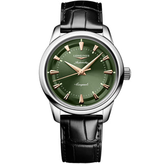 Longines - Heritage Conquest 38 mm Green Dial - L16494022