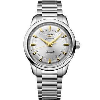 Longines - Heritage Conquest 38 mm Silver Dial - L16494726