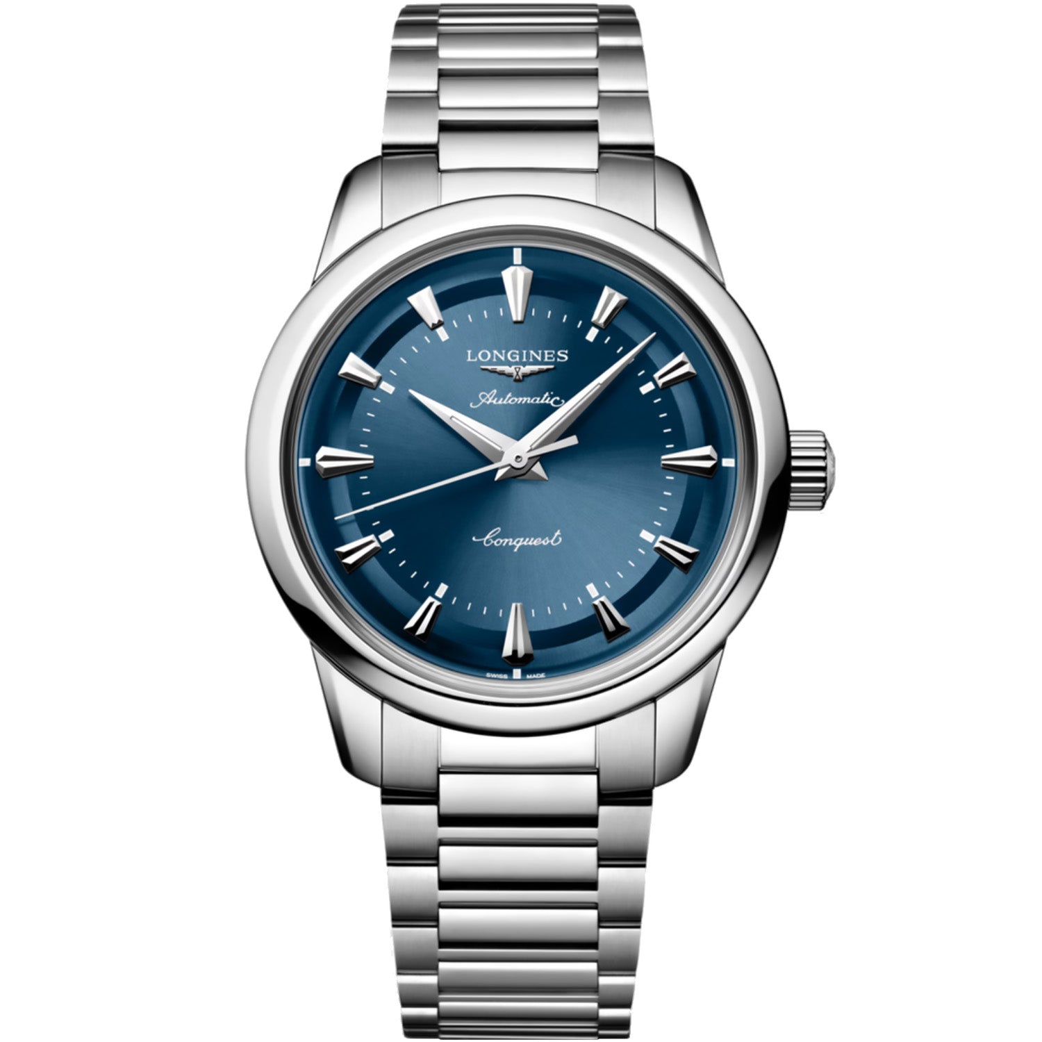 Longines - Heritage Conquest 38 mm Blue Dial - L16494926 – J. Pavilion