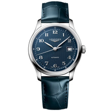 Load image into Gallery viewer, Longines - Master Collection 39 mm Automatic Blue Dial Leather - L29494932