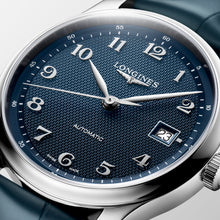 Load image into Gallery viewer, Longines - Master Collection 39 mm Automatic Blue Dial Leather - L29494932