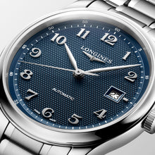 Load image into Gallery viewer, Longines - Master Collection 41 mm Automatic Blue Dial Leather - L29504936