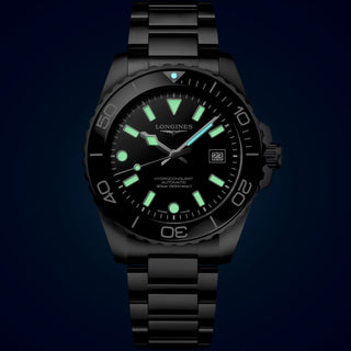 Longines - HydroConquest 42 mm Black Dial & Bezel - L37884566