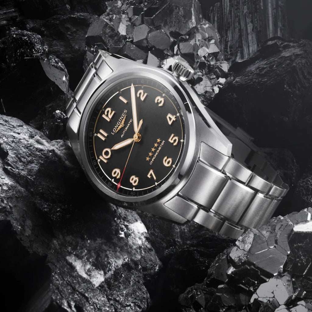 Longines - Spirit Pilot 42 mm Titanium Case Anthracite Dial - L38111536