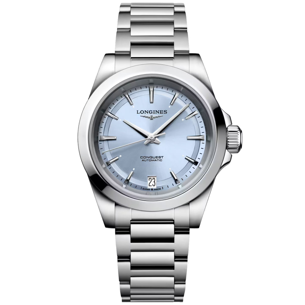 Longines - Conquest 34 mm Automatic Sunray Blue Dial - L34304926