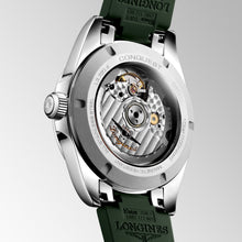 Load image into Gallery viewer, Longines - Conquest 38 mm Automatic Sunray Green Dial Rubber Strap - L37204029
