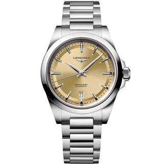 Longines - Conquest 38 mm Automatic Sunray Champagne Dial - L37204626