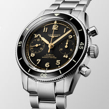 Load image into Gallery viewer, Longines - Spirit Pilot Flyback 39.5 mm Chronograph Steel Bracelet - L37214536