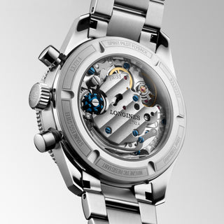 Longines - Spirit Pilot Flyback 39.5 mm Chronograph Steel Bracelet - L37214536