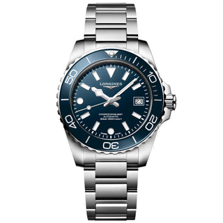 Longines - HydroConquest 39 mm Blue Dial & Bezel - L37794966