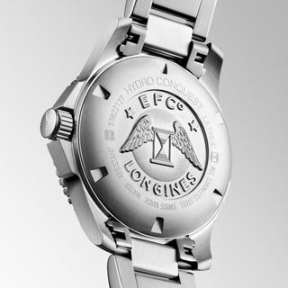 Longines - HydroConquest 39 mm Black Dial Stainless Bracelet Automatic - L37804566