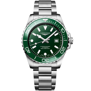 Longines - HydroConquest 42 mm Green Dial & Bezel - L37884066