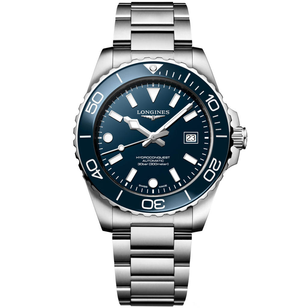 Longines - HydroConquest 42 mm Blue Dial & Bezel - L37884966