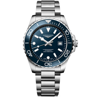 Longines - HydroConquest 42 mm Blue Dial & Bezel - L37884966
