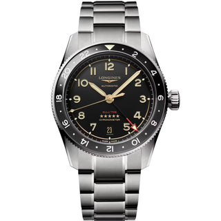 Longines - Spirit Zulu Time GMT 39 mm Titanium Case - L38021536