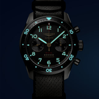 Longines - Spirit Pilot Flyback 42 mm Titanium Chronograph - L38211532