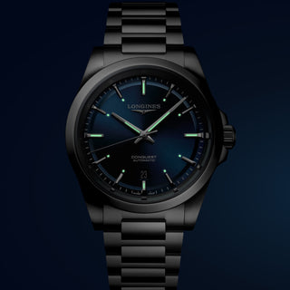 Longines - Conquest 41 mm Blue Dial Automatic Stainless - L38304926