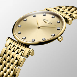 Longines - La Grande Classique De Longines 29 mm Yellow Gold Diamonds Women's - L4512237E