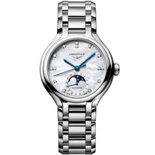Load image into Gallery viewer, Longines - PrimaLuna 34mm Moonphase Women's Mother of Pearl Diamond Dial - L81264876