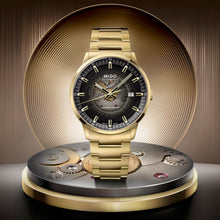 Load image into Gallery viewer, Mido - Commander Gradient 40 mm Yellow Gold PVD - M0214073341101