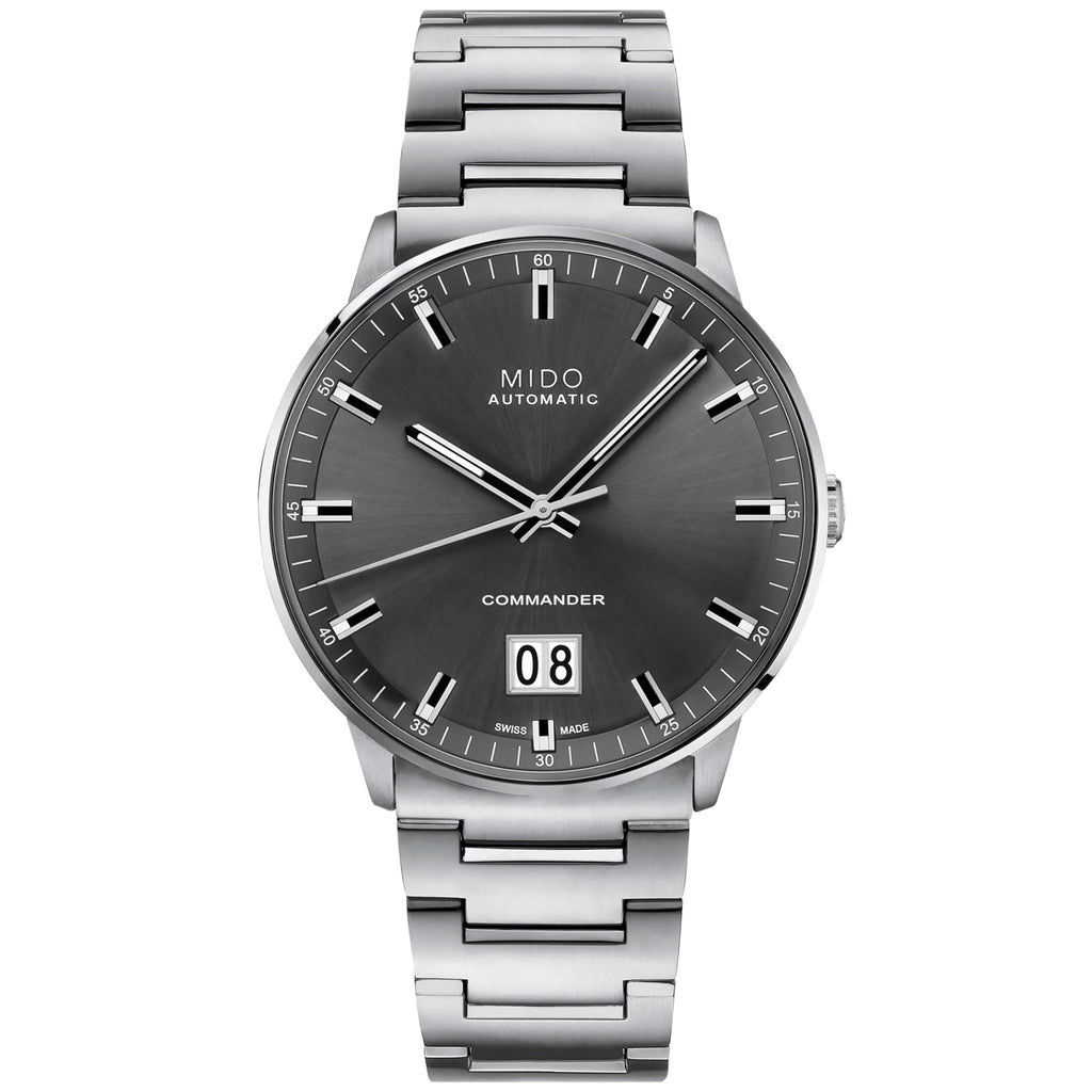 Mido - Commander Big Date 42 mm Anthracite Dial - M0216261106100
