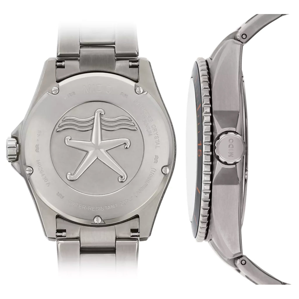 Mido - Ocean Star 200 Antracite Dial Titanuim Case 42.5 mm - M0264304406100