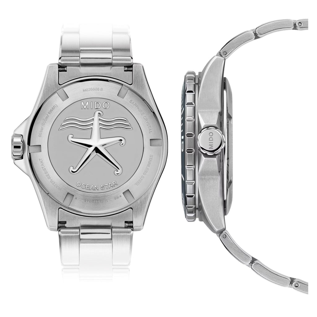 Mido - Ocean Star 600 Chronometer Blue Dial 43.5 mm - M0266081104101