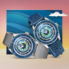 Load image into Gallery viewer, Mido - Ocean Star Worldtimer Decompression 40.5 mm - M0268291704100