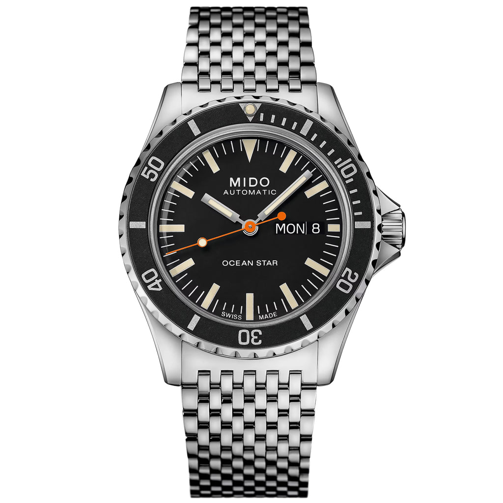 Mido - Ocean Star Tribute 40.5 mm Black Dial Special Edition - M0268301105100