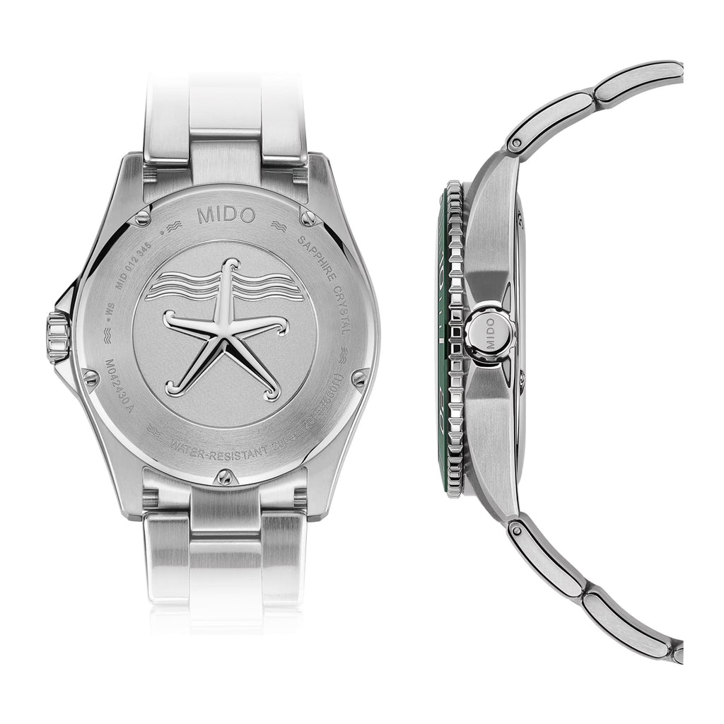 Mido - Ocean Star 200C Green Dial Ceramic Bezel 42.5 mm - M0424301109100