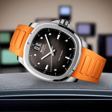 Load image into Gallery viewer, Mido - Multifort TV Big Date Rubber Orange Strap - M0495261708100