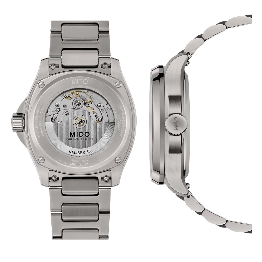 Mido - Multifort TV Big Date Titanium Grey Dial - M0495264408100