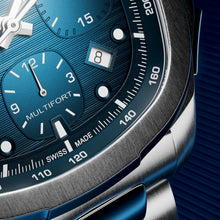 Load image into Gallery viewer, Mido - Multifort TV Chronograph Blue Dial Steel Bracelet - M0495271104100